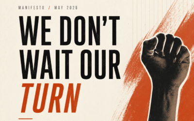 We Don’t Wait Our Turn